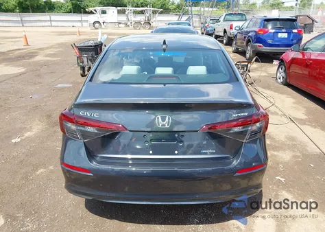 2025 Honda Civic Hybrid Sport/Sport Touring from USA, damaged, VIN 2HGFE4F82SH311946